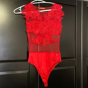 Floral bodysuit